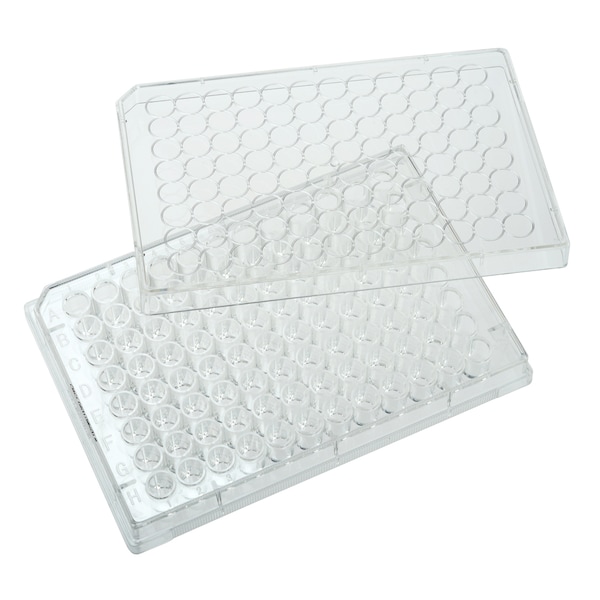 Celltreat Non-Treated Plate with Lid, 5/Pack, Sterile, 96-Well 229597 - main